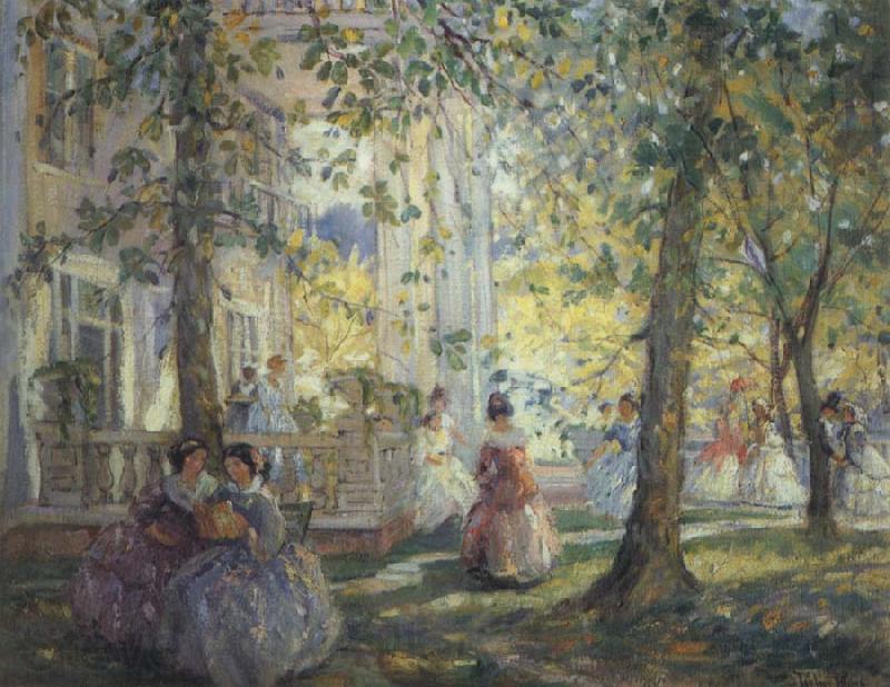 Palmer, Pauline In the Old South France oil painting art